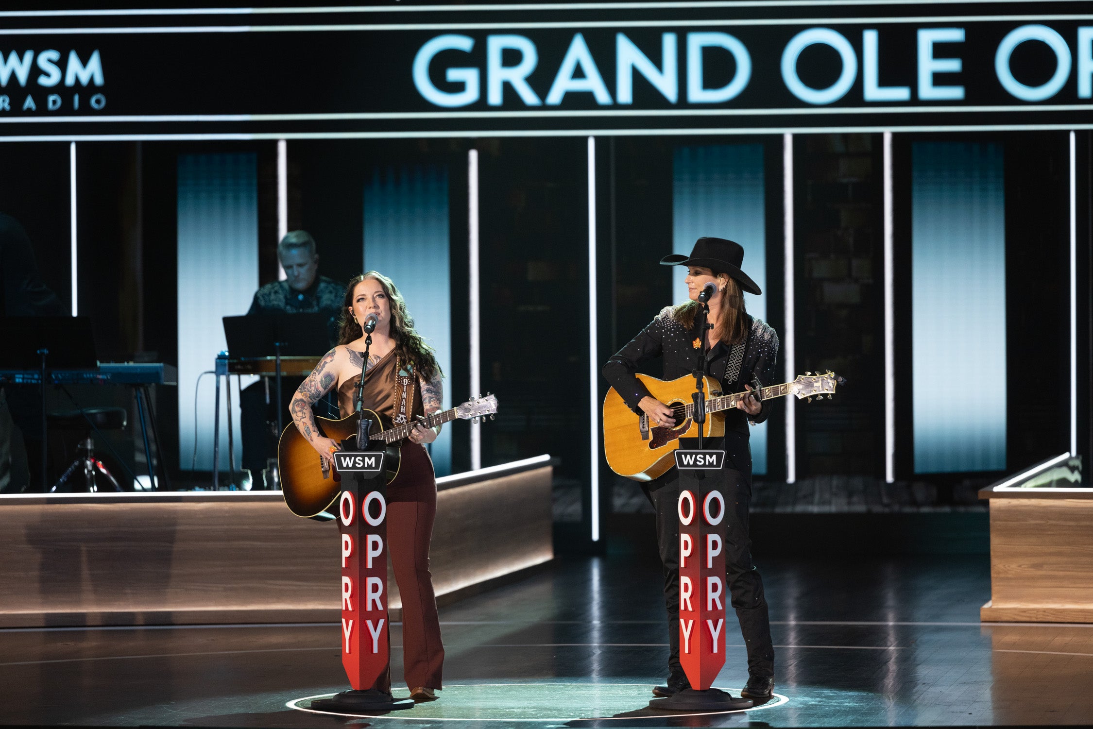 Ashley McBryde w Terri Clark NBC Opry 100 by Rachael Black 3.19.25-1392.jpg