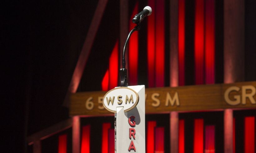 opry press microphone spot